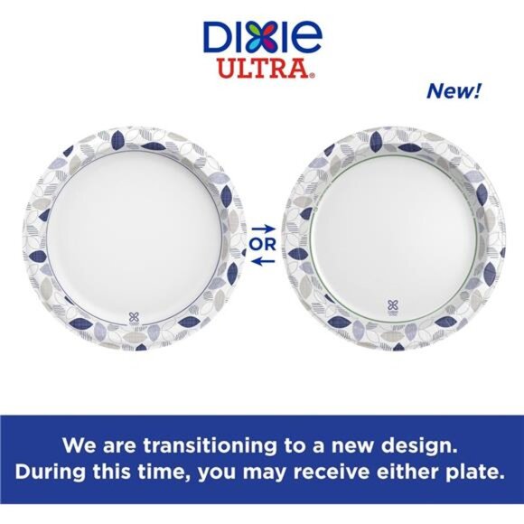 Large Paper Plates, 10 Inch 172 Count, 3X Stronger Disposable Plates Messy Meals - Picture 3 of 6